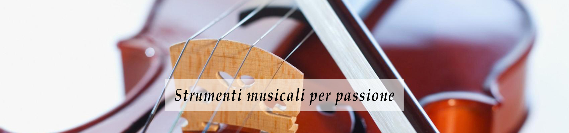 Strumenti musicali per passione